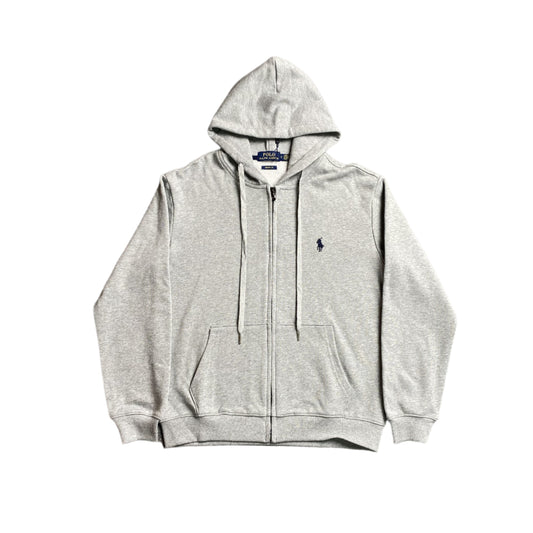 POLO RALPH LAUREN ZIP UP HOODIE GREY - Prime Reps