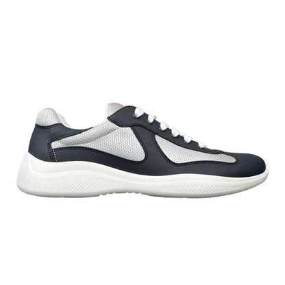 PRADA AMERICA'S CUP LEATHER NAVY SILVER - Prime Reps