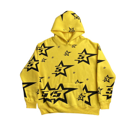 SP5DER 5STAR HOODIE YELLOW - Prime Reps