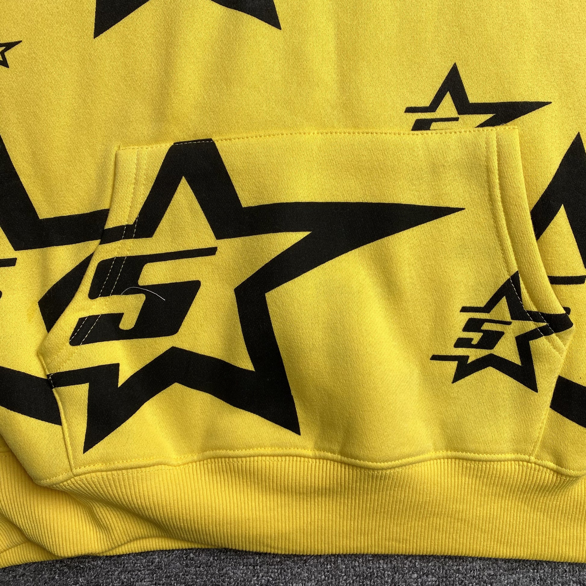 SP5DER 5STAR HOODIE YELLOW - Prime Reps