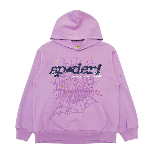 SP5DER ACAI HOODIE PURPLE - Prime Reps