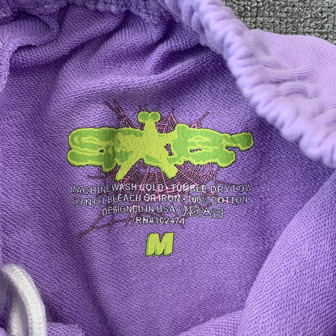 SP5DER ACAI SWEATPANTS PURPLE - Prime Reps