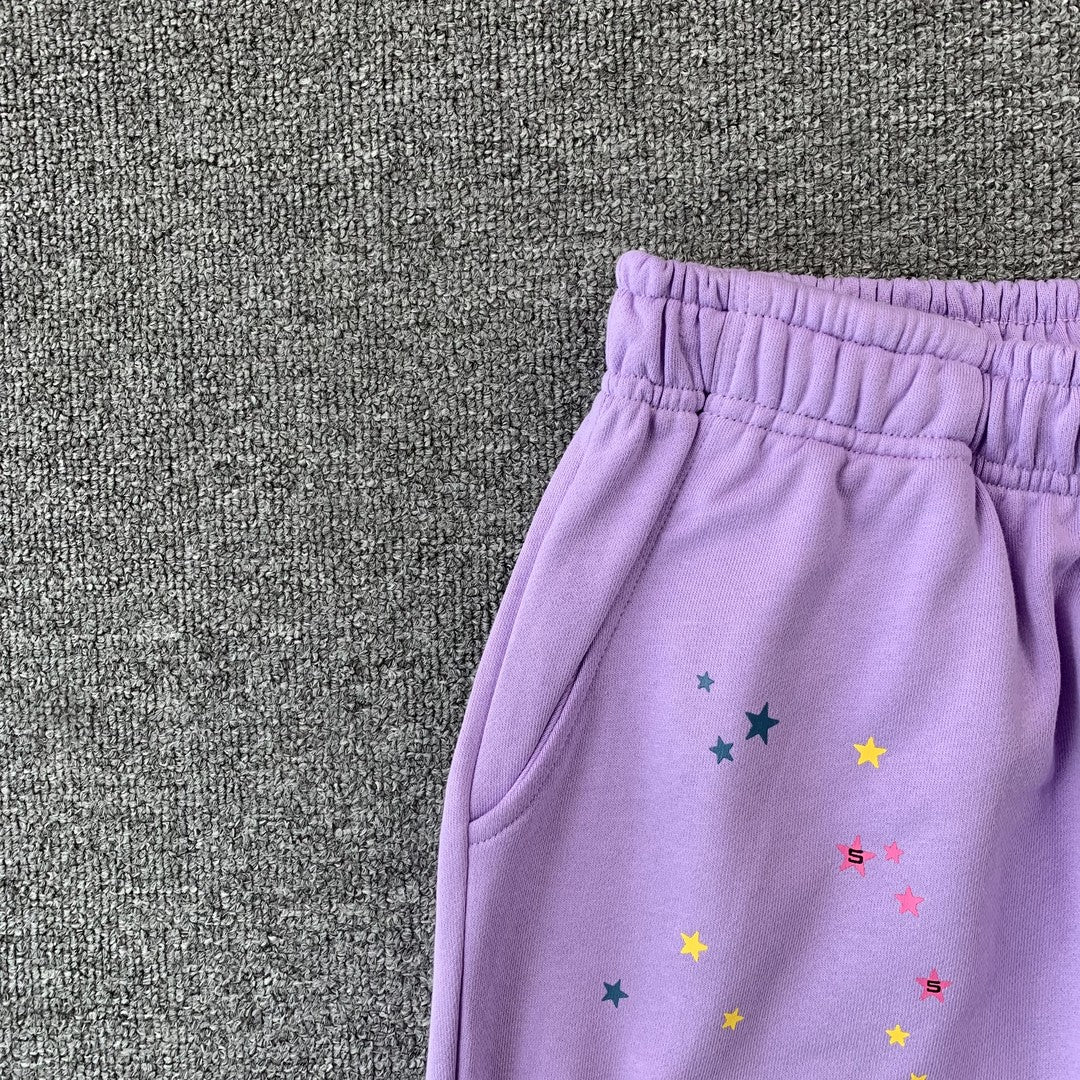 SP5DER ACAI SWEATPANTS PURPLE - Prime Reps