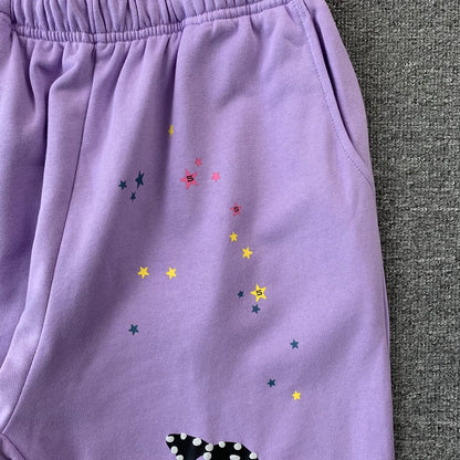 SP5DER ACAI SWEATPANTS PURPLE - Prime Reps