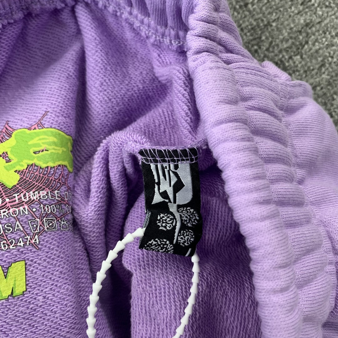 SP5DER ACAI SWEATPANTS PURPLE - Prime Reps