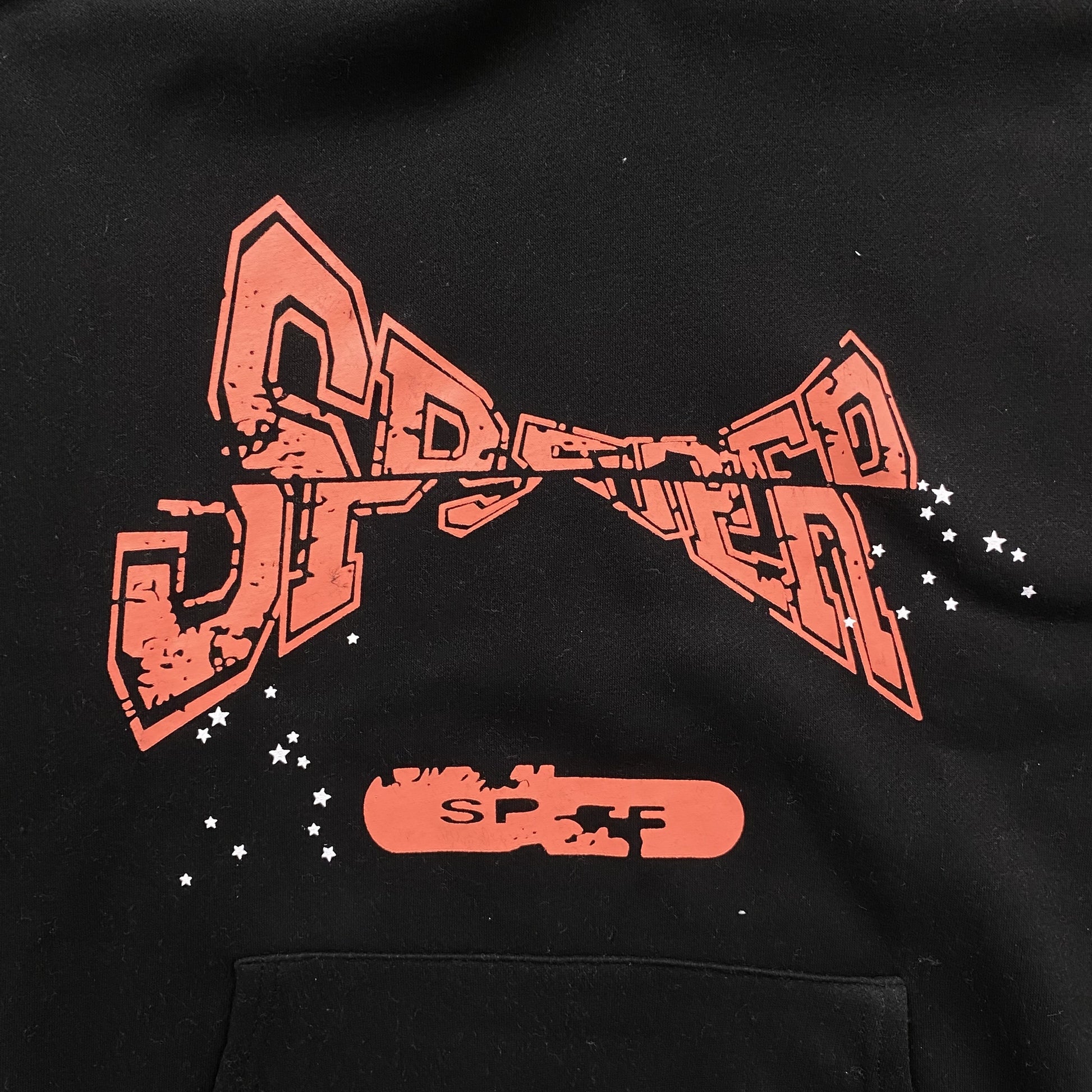 SP5DER ADULT HOODIE BLACK - Prime Reps