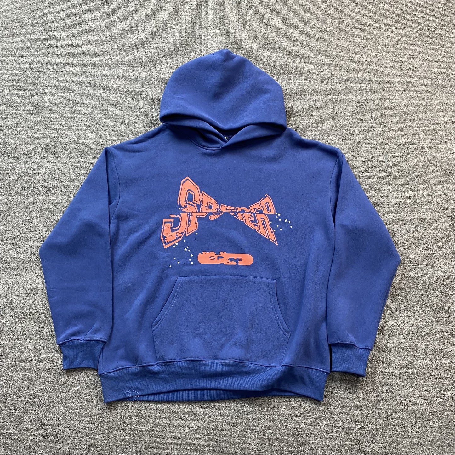 SP5DER ADULT HOODIE NAVY - Prime Reps