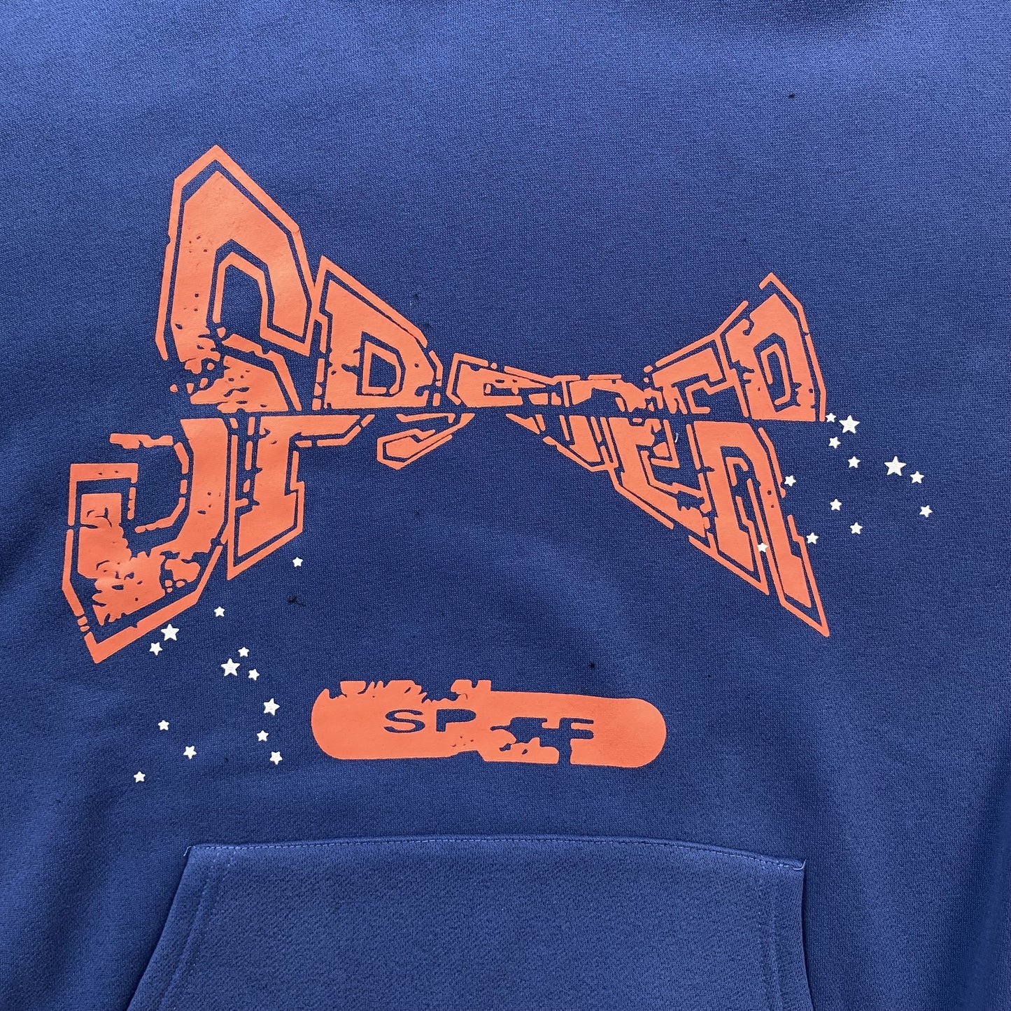 SP5DER ADULT HOODIE NAVY - Prime Reps