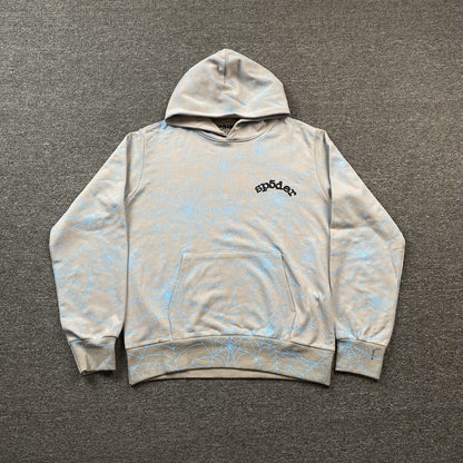 SP5DER AOP WEB HOODIE HEATHER GREY - Prime Reps