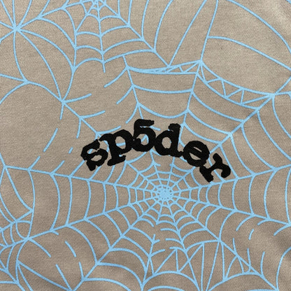 SP5DER AOP WEB HOODIE HEATHER GREY - Prime Reps