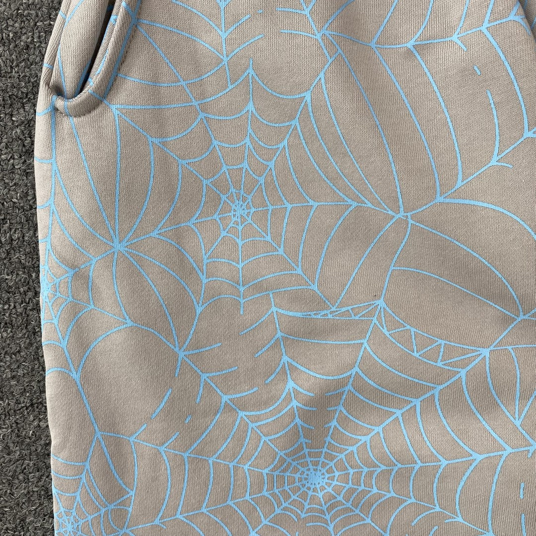 SP5DER AOP WEB SWEATPANTS HEATHER GREY - Prime Reps