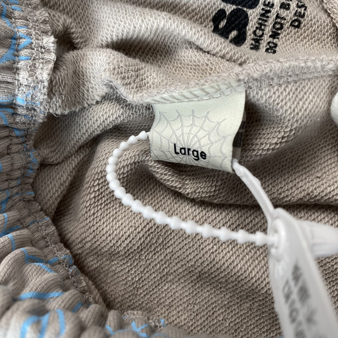 SP5DER AOP WEB SWEATPANTS HEATHER GREY - Prime Reps