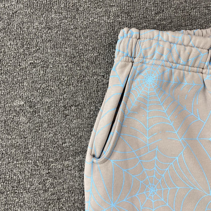 SP5DER AOP WEB SWEATPANTS HEATHER GREY - Prime Reps