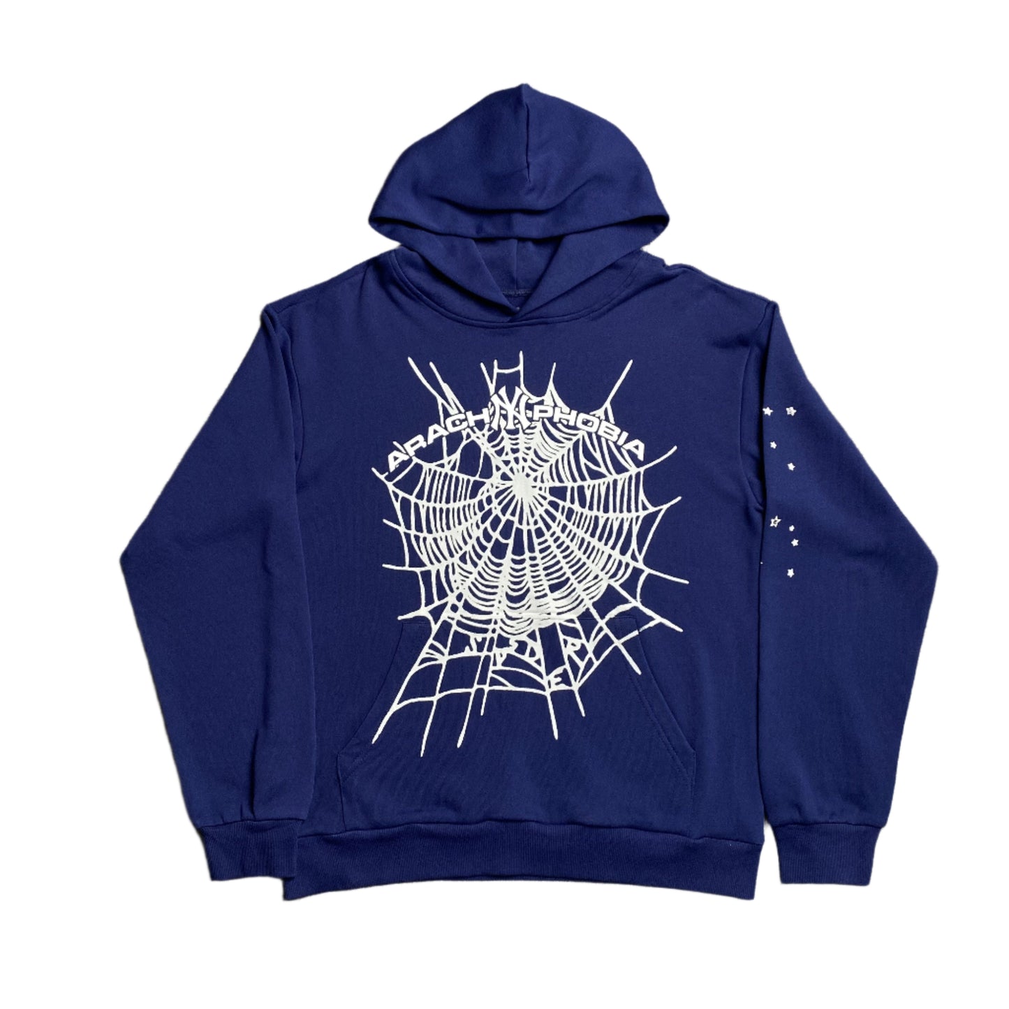 SP5DER ARACH NY PHOBIA HOODIE NAVY - Prime Reps