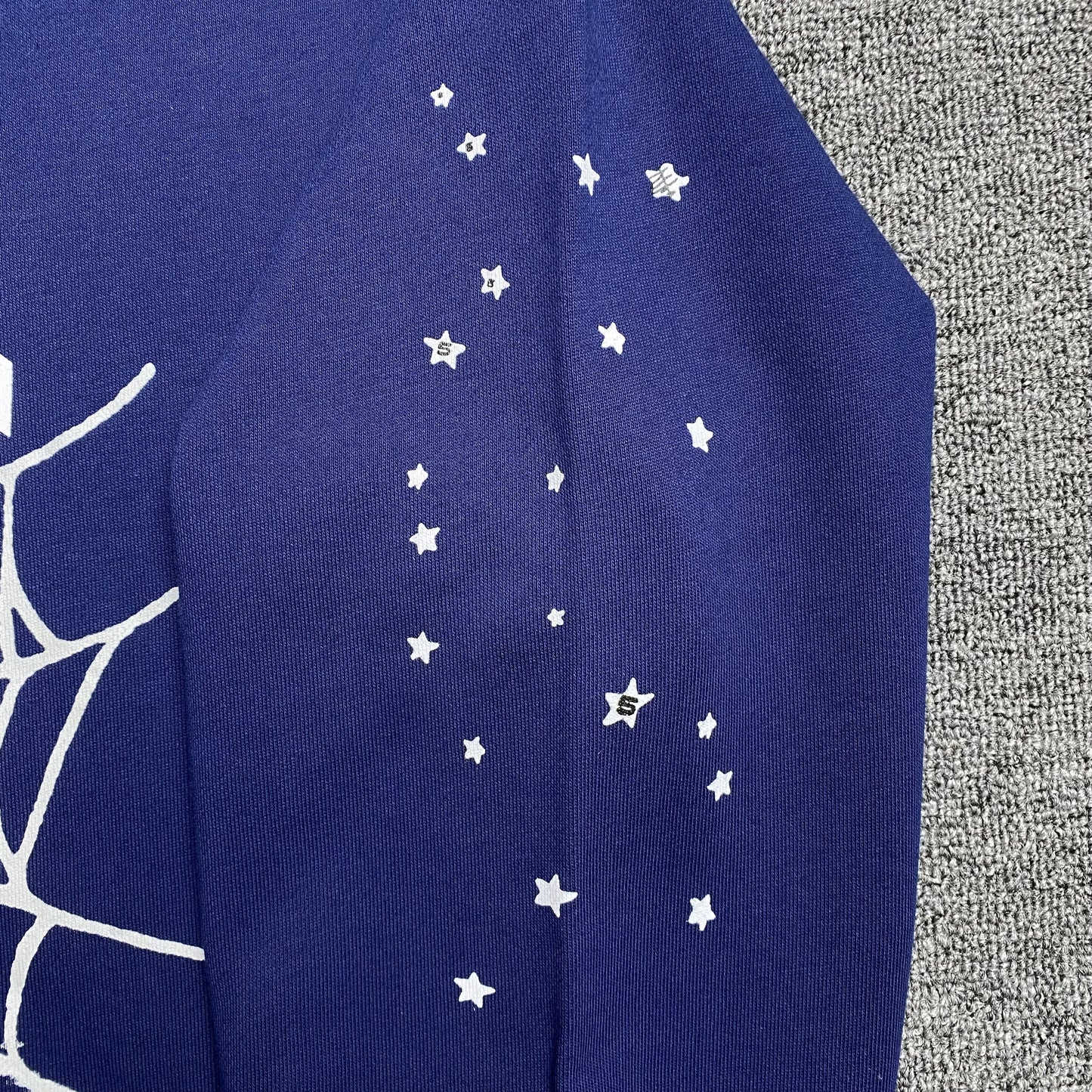 SP5DER ARACH NY PHOBIA HOODIE NAVY - Prime Reps