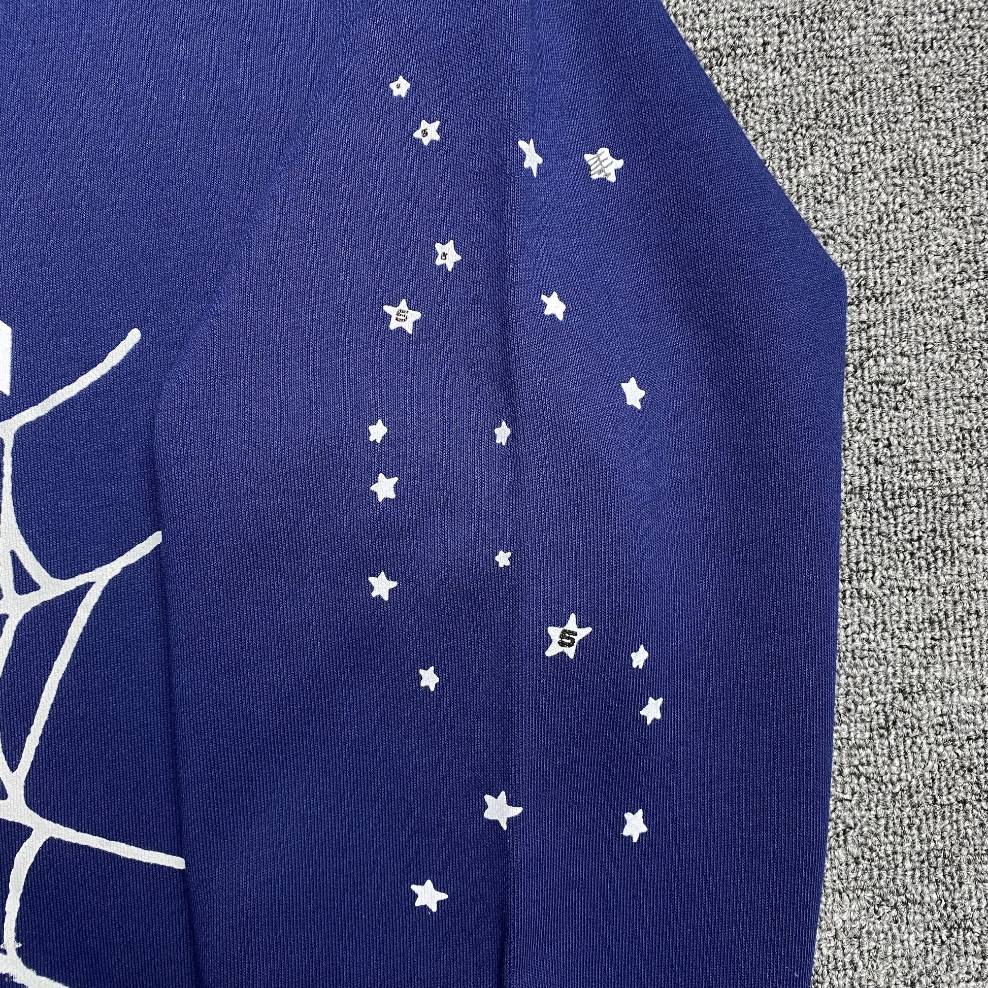 SP5DER ARACH NY PHOBIA HOODIE NAVY - Prime Reps