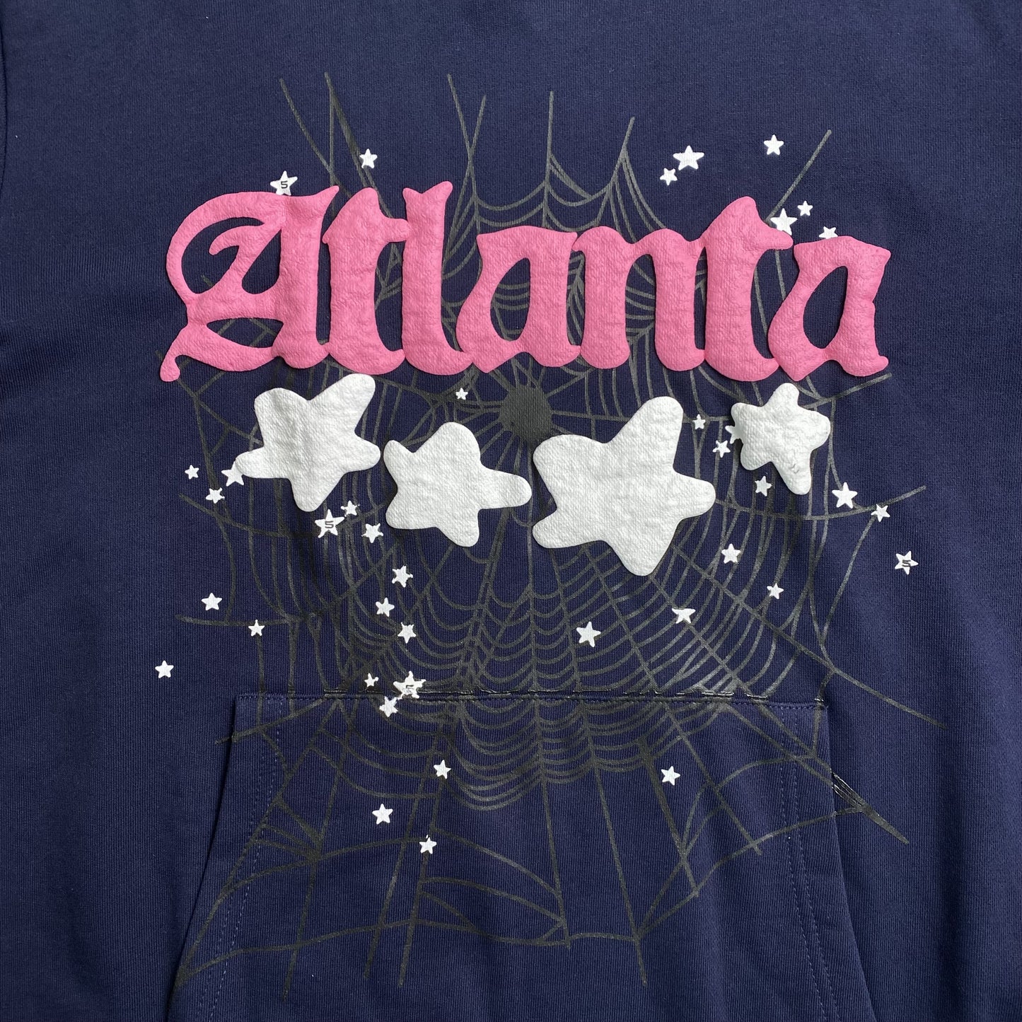 SP5DER ATLANTA HOODIE NAVY - Prime Reps