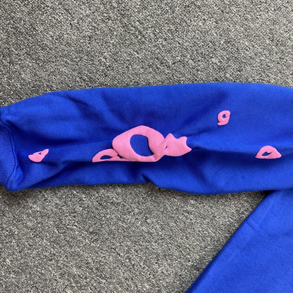 SP5DER BELUGA HOODIE BLUE - Prime Reps