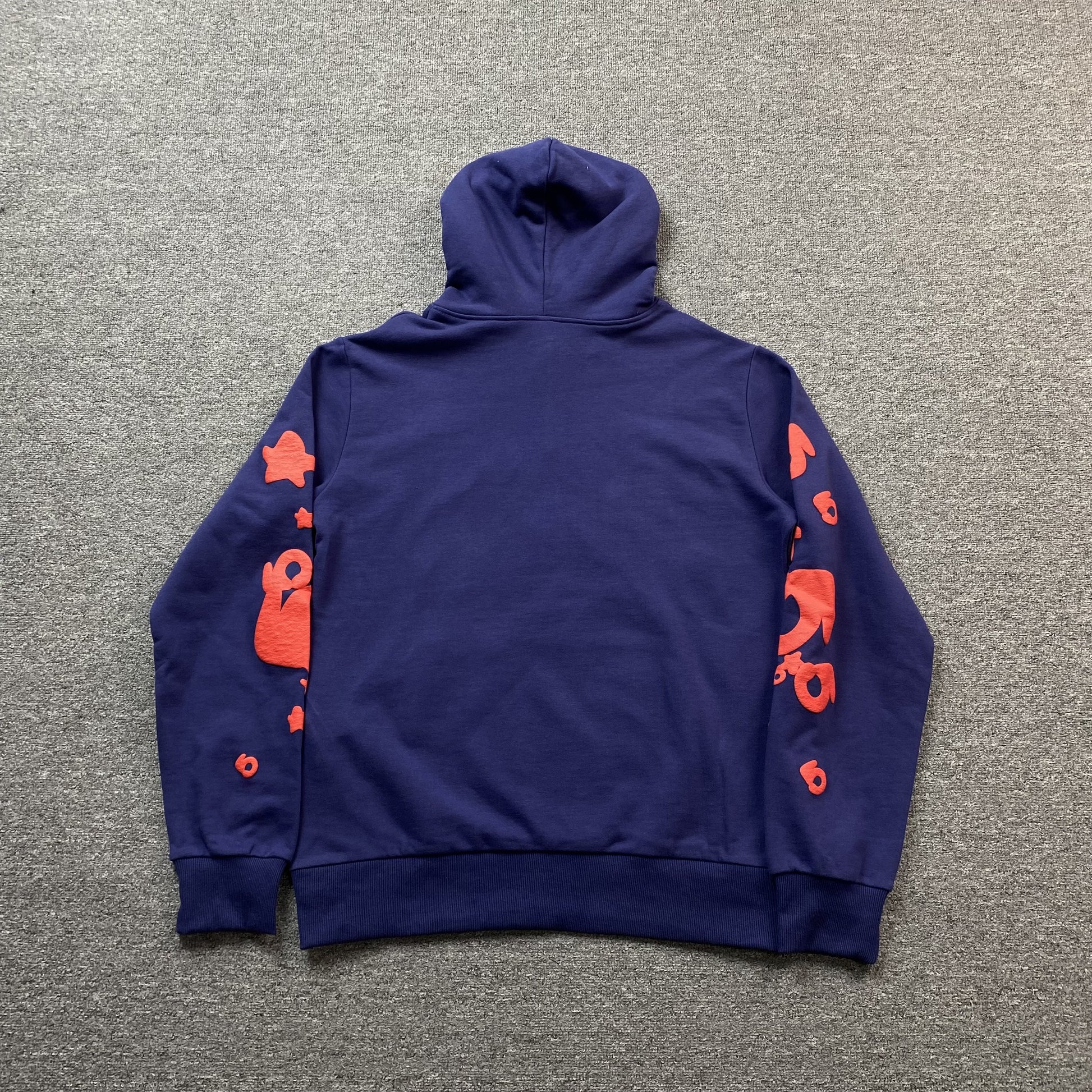 SP5DER BELUGA HOODIE NAVY - Prime Reps