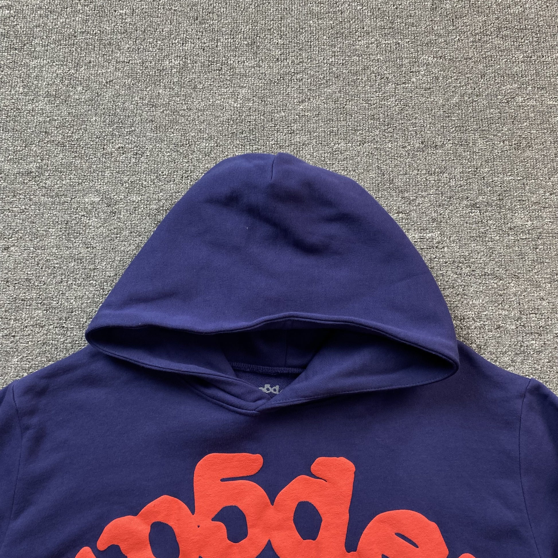 SP5DER BELUGA HOODIE NAVY - Prime Reps