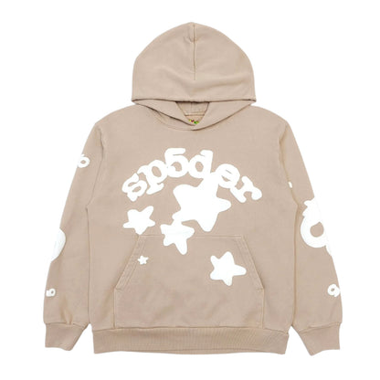 SP5DER BELUGA HOODIE SAND - Prime Reps