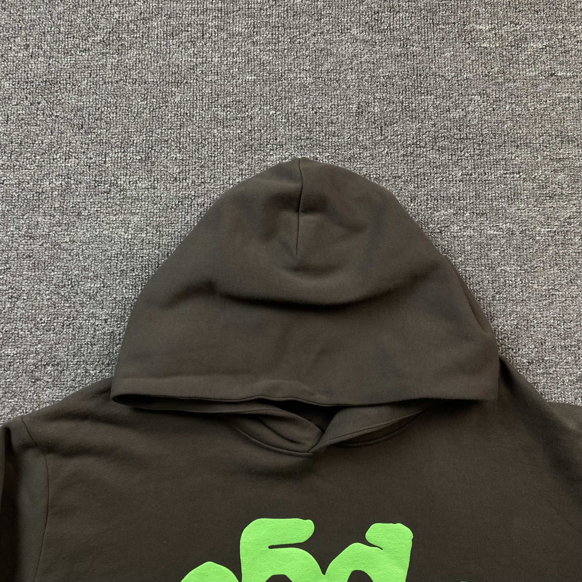 SP5DER BELUGA HOODIE SLATE GREY/GREEN - Prime Reps