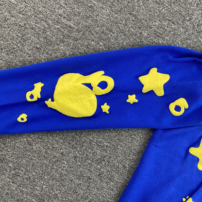 SP5DER BELUGA HOODIE TC BLUE - Prime Reps