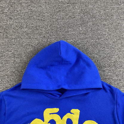 SP5DER BELUGA HOODIE TC BLUE - Prime Reps