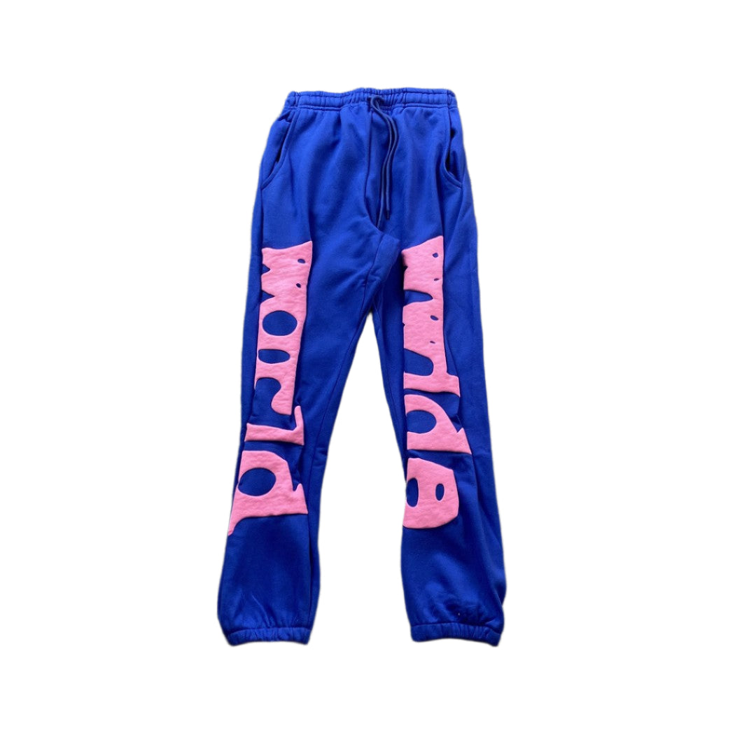 SP5DER BELUGA SWEATPANTS BLUE - Prime Reps