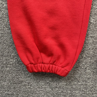 SP5DER BELUGA SWEATPANTS RED - Prime Reps