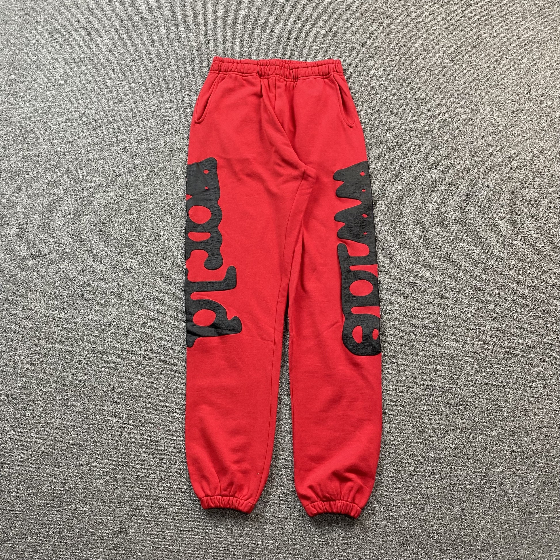 SP5DER BELUGA SWEATPANTS RED - Prime Reps