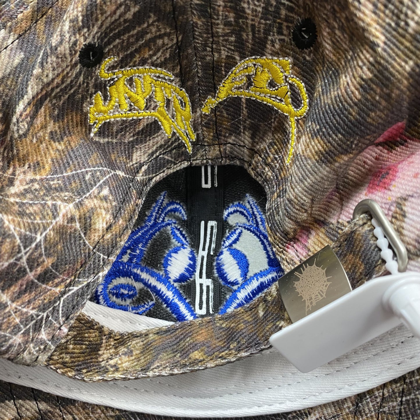 SP5DER BLUE LOGO CAP REAL TREE CAMO - Prime Reps