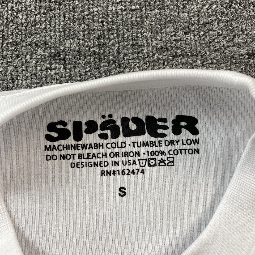 SP5DER I HEART SP5DER TEE WHITE - Prime Reps