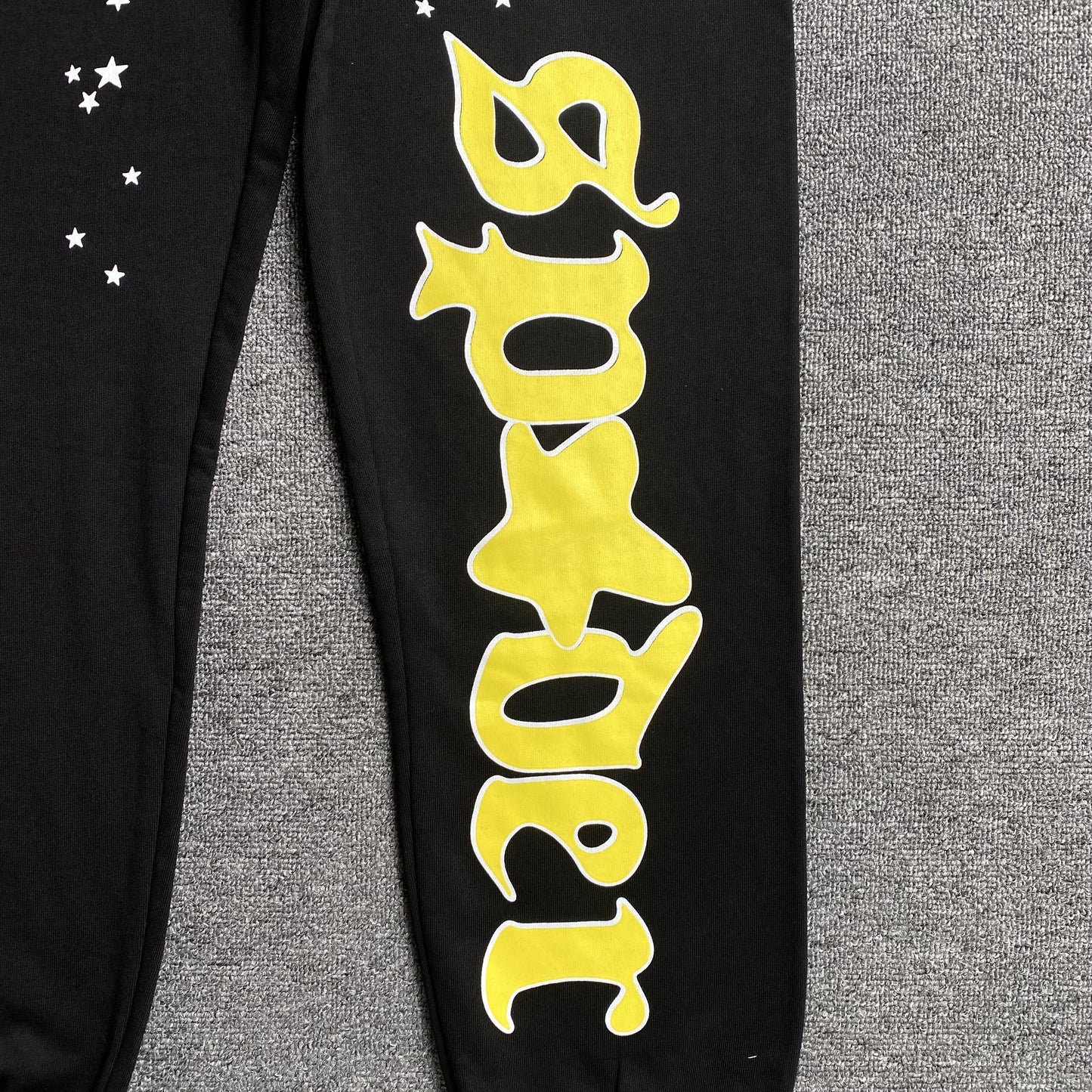 SP5DER JEFFERY SWEATPANTS BLACK - Prime Reps