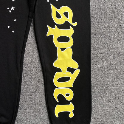 SP5DER JEFFERY SWEATPANTS BLACK - Prime Reps
