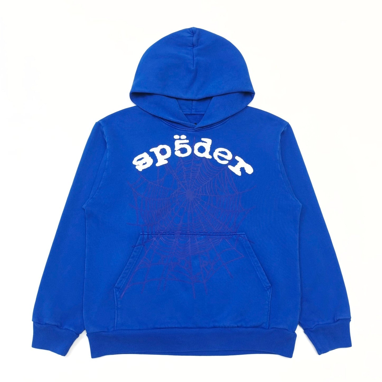 SP5DER LEGACY HOODIE BLUE - Prime Reps