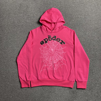 SP5DER LEGACY HOODIE PINK - Prime Reps
