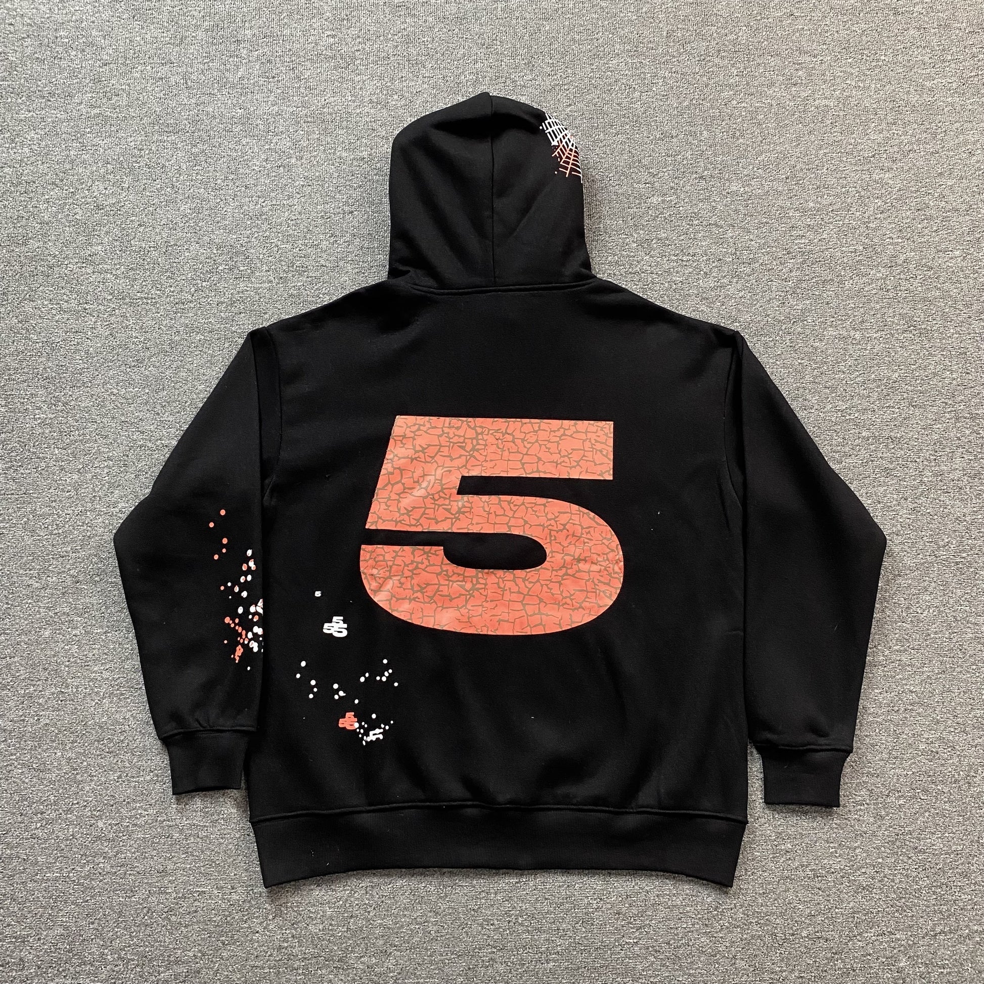 SP5DER NOCTURNAL HIGHWAY HOODIE BLACK - Prime Reps