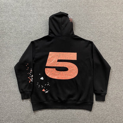 SP5DER NOCTURNAL HIGHWAY HOODIE BLACK - Prime Reps