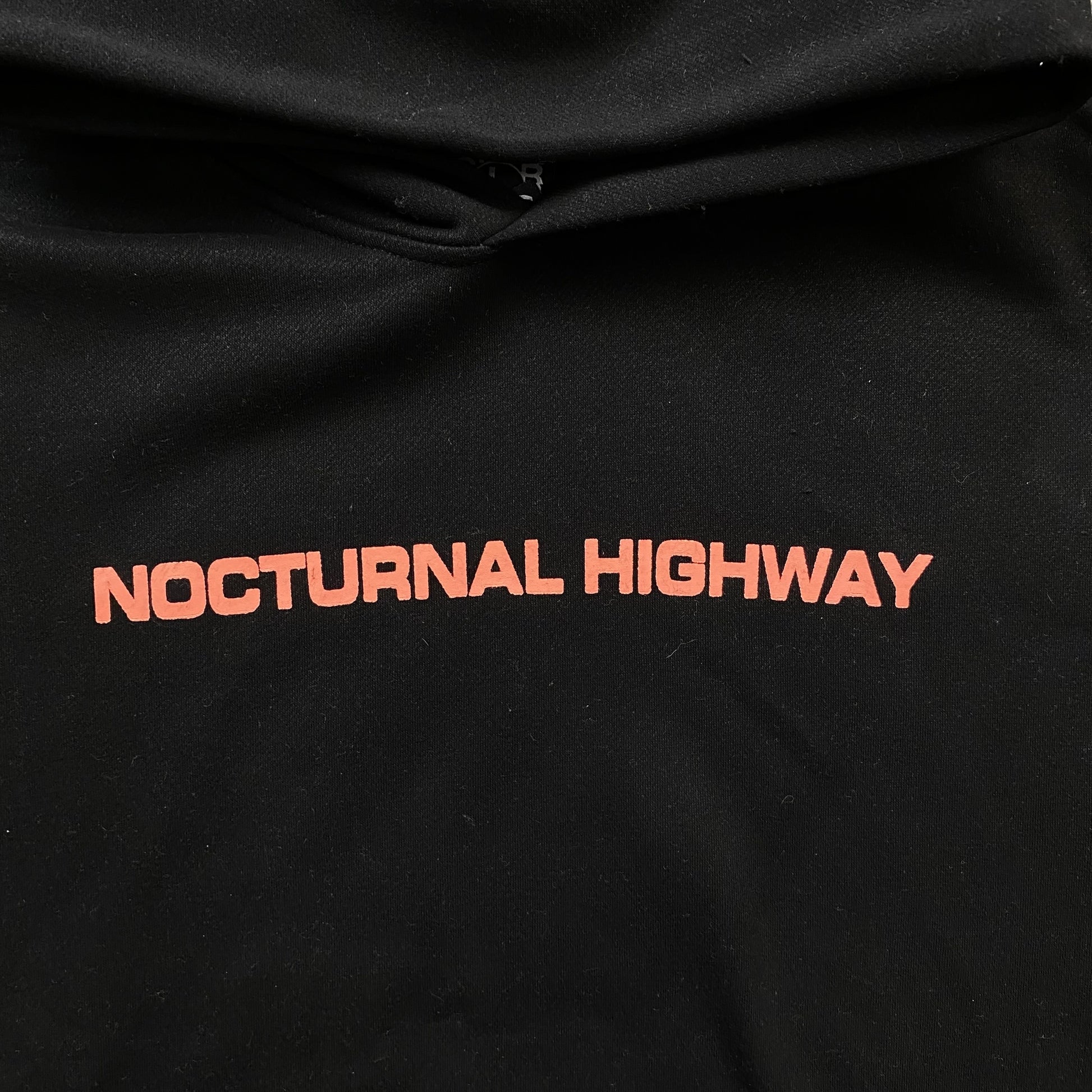 SP5DER NOCTURNAL HIGHWAY HOODIE BLACK - Prime Reps