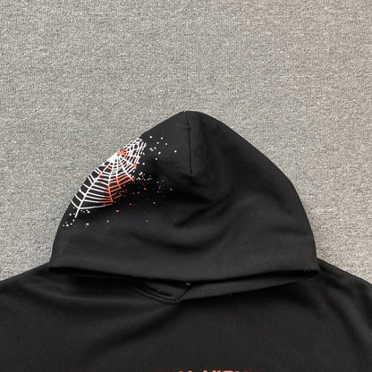 SP5DER NOCTURNAL HIGHWAY HOODIE BLACK - Prime Reps