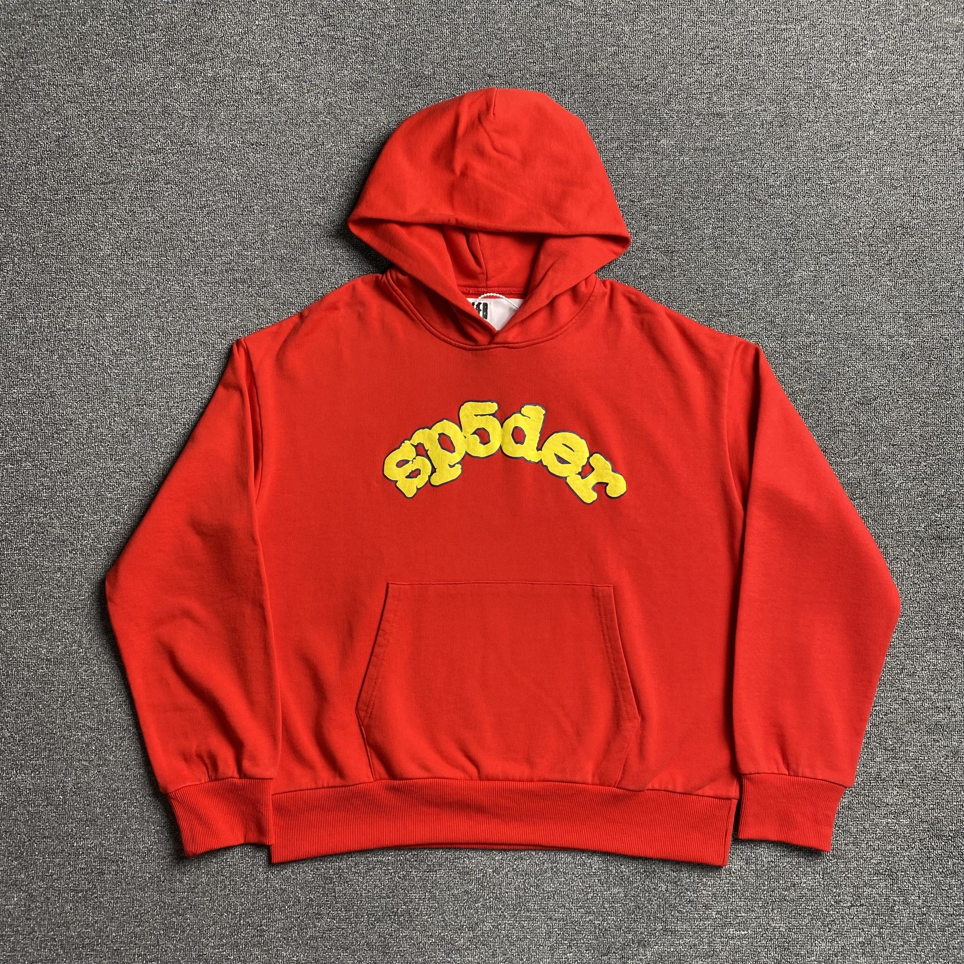 SP5DER OG LOGO HOODIE RED - Prime Reps