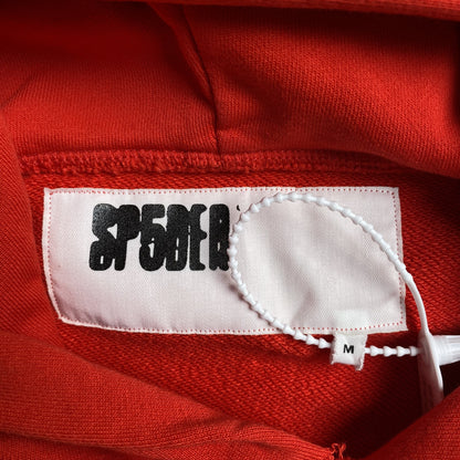 SP5DER OG LOGO HOODIE RED - Prime Reps
