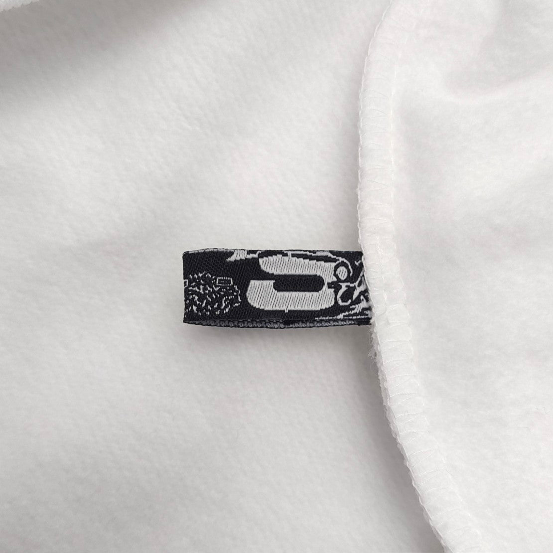 SP5DER OG RHINESTONE LOGO HOODIE WHITE - Prime Reps
