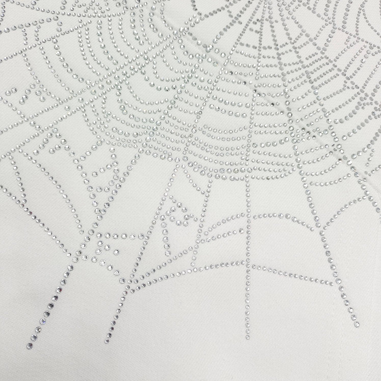 SP5DER OG RHINESTONE LOGO HOODIE WHITE - Prime Reps