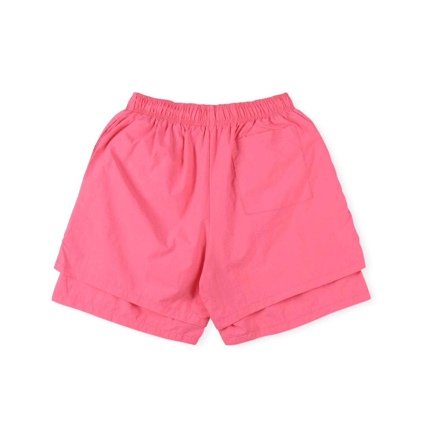 SP5DER OG WEB DOUBLE LAYER SHORTS PINK - Prime Reps