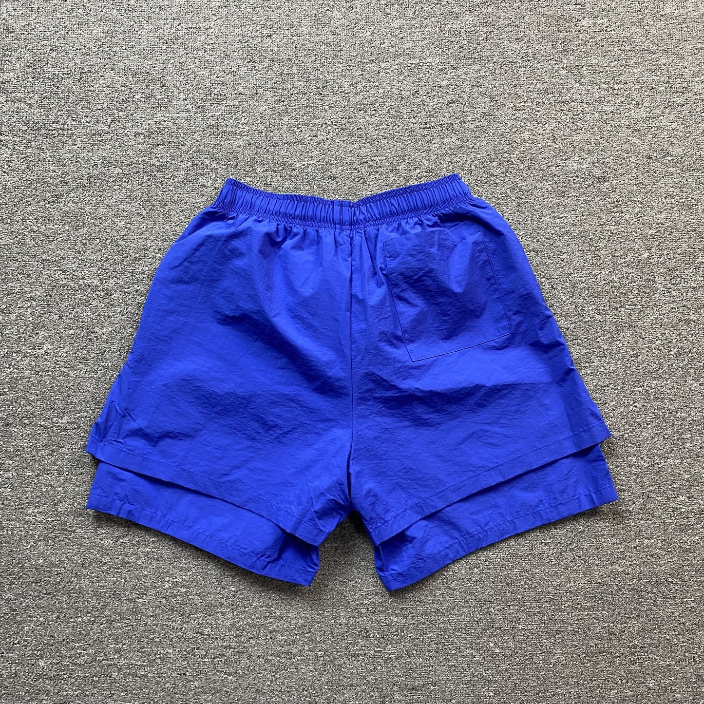 SP5DER OG WEB DOUBLE LAYER SHORT BLUE - Prime Reps