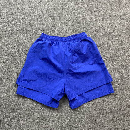 SP5DER OG WEB DOUBLE LAYER SHORT BLUE - Prime Reps