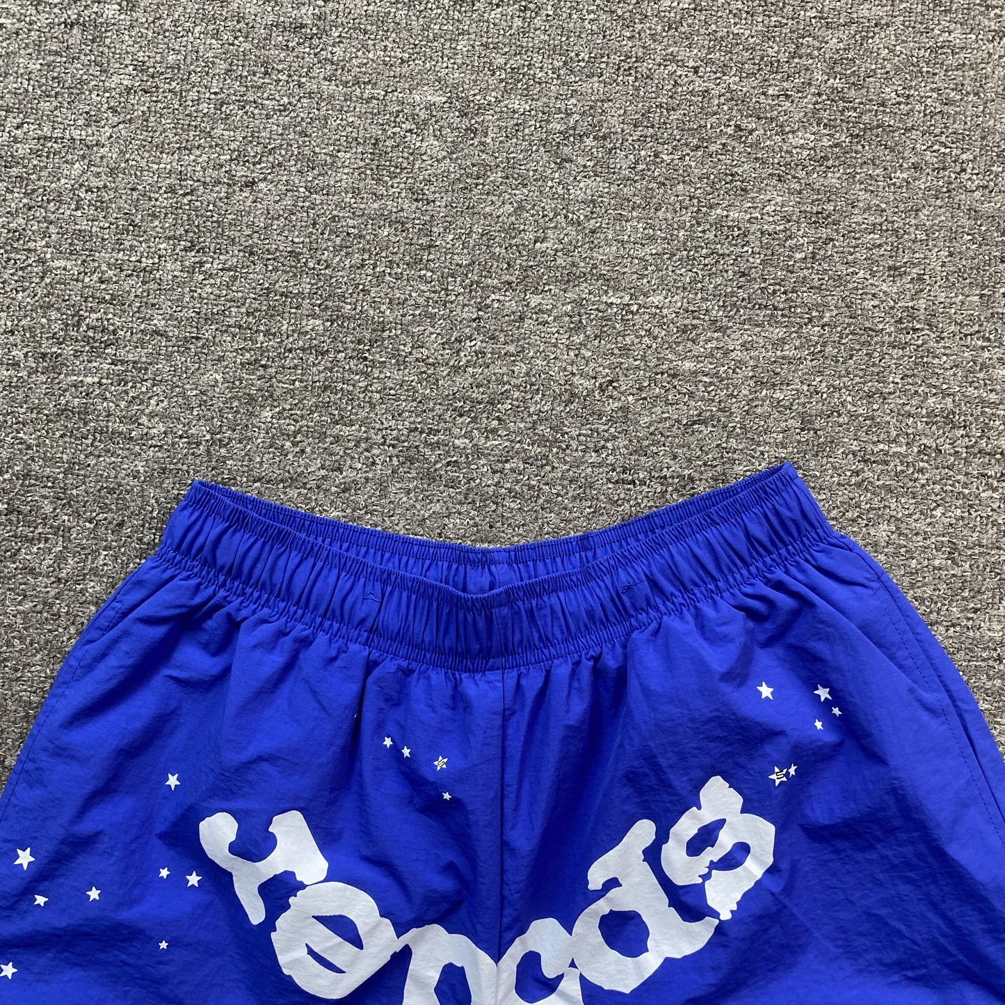 SP5DER OG WEB DOUBLE LAYER SHORT BLUE - Prime Reps