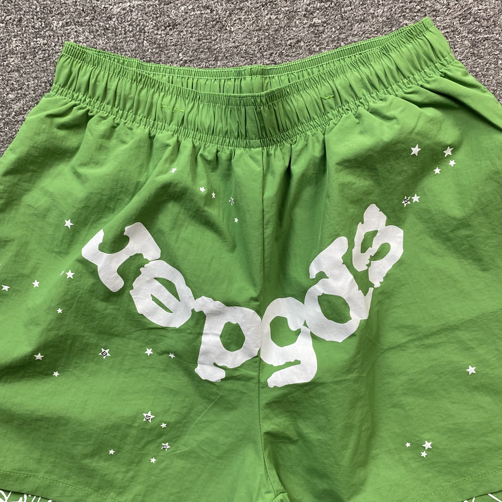 SP5DER OG WEB DOUBLE LAYER SHORT GREEN - Prime Reps